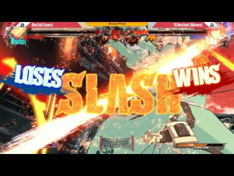 GGXrd Grand Finals @ Buffalo Brawl - Dinotail vs TS NerdJosh [720p/60fps]