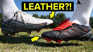 I tested the LEATHER versions of F50 and Predator