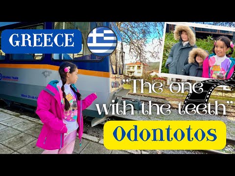🇬🇷 FIRST TIME TRAVELING WITH ODONTOTOS! MAGICAL TRAIN RIDE |WHAT TO DO IN GREECE?#MY_GREEK_LIFE
