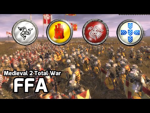 Medieval 2 Total War Online Battle #177 (FFA) - Iberian Power!