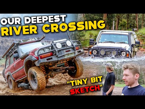 4x4 CAMPING TRIP in HIGH COUNTRY! DEEP RIVERS, STEEP MOUNTAINS & HISTORY