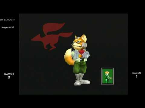 SSS 10.2 SSBM - GWM420 (Fox) vs. bonfire10 (Sheik) - Melee WSF