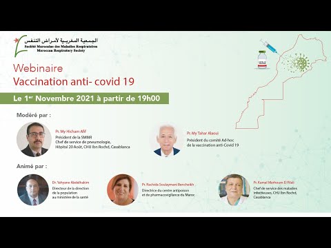Webinar : Vaccination anti-Covid 19