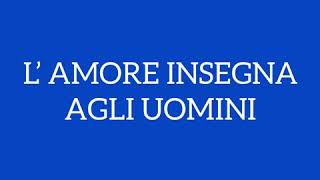 Antonello Venditti - L’amore insegna agli uomini
