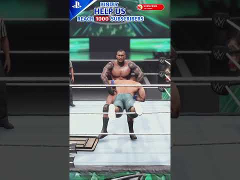 John Cena vs Randy Orton at WrestleMania  #wwe #wwe2k24 #cena #randy