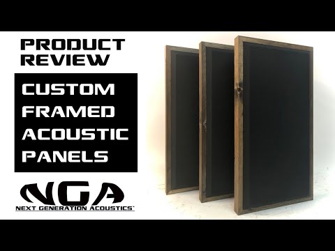 Custom Framed Acoustic Panels (SET OF 4) 2ft x 1ft x 2.5in imagen 26