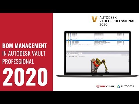 BOM Managment in Autodesk Vault Professional 2020