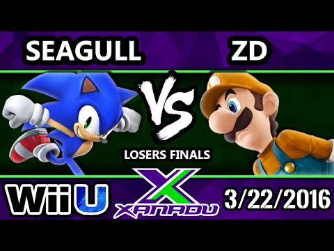 S@X 142 - ZD (Luigi) Vs. VexX | Seagull (Sonic) SSB4 Losers Finals - Smash Wii U - Smash 4