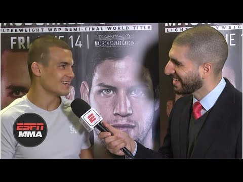 Adam Borics recaps flying-knee KO of Aaron Pico | Bellator 222 | ESPN MMA