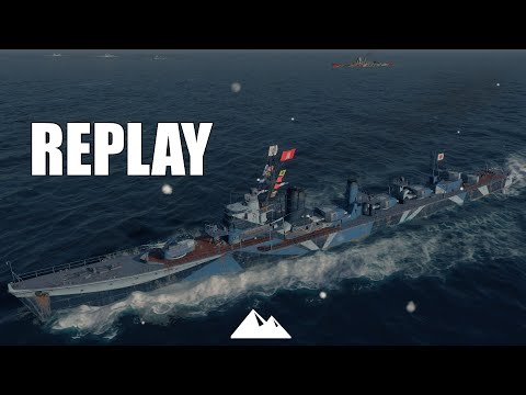 SHIMAKAZE, fette BB Beute in kürzester Zeit! - World of Warships | [Replay] [Deutsch] [60fps]