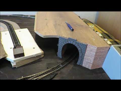 Bau einer TT Modelleisenbahn Teil 07 - Innenbogenweichen wieder raus