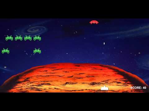 Space Invaders Processing Programming Assignment