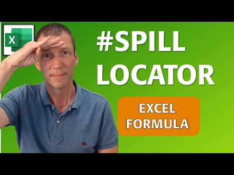 Fix Excel Spill Errors FAST With This One Formula Trick!