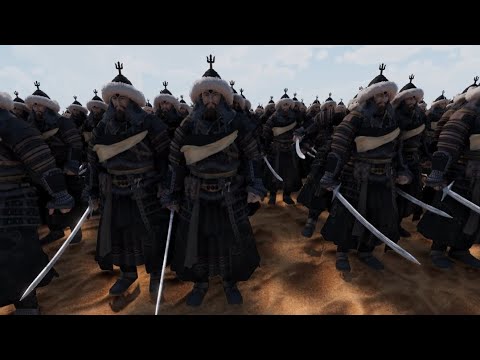 100k Mongolian Soldiers vs 100k Roman soldiers / uebs 2 gameplay