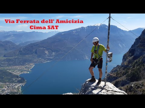 Klettersteig Via dell Amicizia Cima SAT saniert April 2022