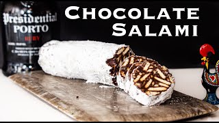 Portuguese Chocolate Salami