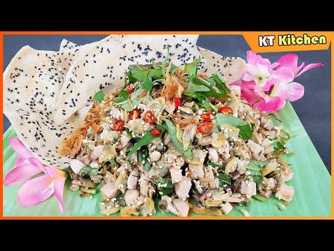 HẾN XÚC BÁNH TRÁNG  - Cách Làm GỎI HẾN Xúc Bánh Đa Đặc Sản Miền Trung Nhanh Gọn Nhất