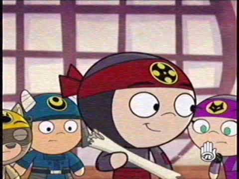 Stickin' Around/Chop Chop Ninja/Johnny Test on The N (January 10, 2006/RARE)