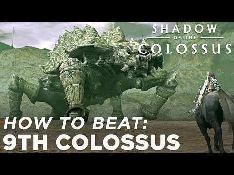 Shadow of the Colossus PS4 - 9th Colossus Boss Fight Guide
