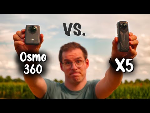 Insta360 X5 vs. DJI Osmo 360 // Vergleich: Welche ist die beste 360° Kamera?