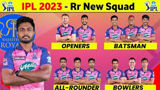Rr Squad 2023 - Rajasthan Royals Team 2023 || Rajasthan Royals Squad IPL 2023