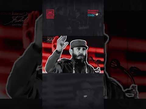 Cuba socialista es faro de la humanidad. Fidel y Allende (1972) en La Habana