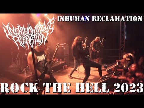 Unfathominable Ruination - Inhuman Reclamation - Rock The Hell 2023 - Dani Zed Reviews