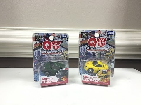 Q Transformers - SUNSTREAKER and HOUND
