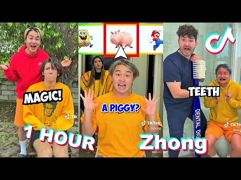 * 1 HOUR * Zhong TikTok Videos 2023 | Funny Zhong and His Friends TikToks Compilation 2023