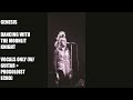 Genesis - Dancing With The Moonlit Knight - Vocals Only (w/ Guitar & ProSoloist Echo) (5.1)