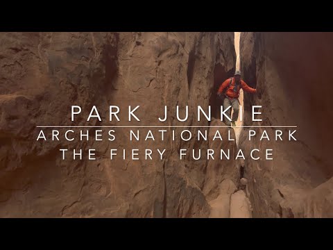 Arches - Hiking the Fiery Furnace