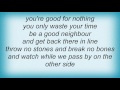 Stiff Little Fingers - Good For Nothing Lyrics