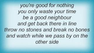 Stiff Little Fingers - Good For Nothing Lyrics