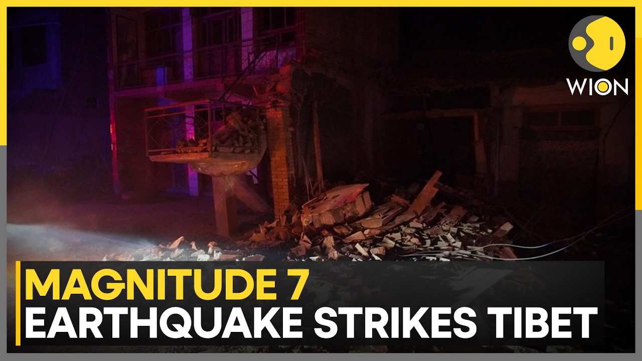 Tibet Earthquake: At Least 16 Dead And 65 Injured In The Quake | WION News