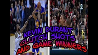 Kevin Durant Clutch Shots & Game Winners - Career Highlights ᴴᴰ