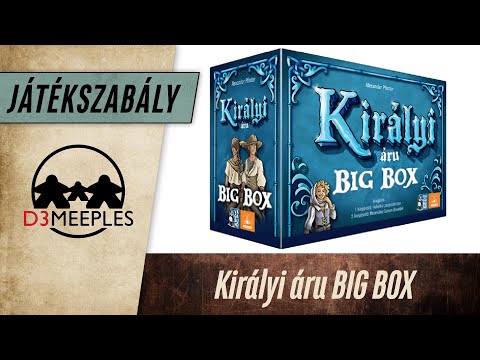 JÁTÉKSZABÁLY: KIRÁLY ÁRU BIG BOX - d3meeples