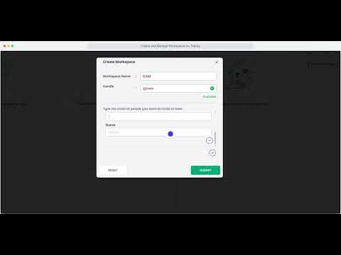 How to Create a Workspace in Taskity AI | Step-by-Step Guide