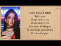 JISOO Hugs Kisses Lyrics