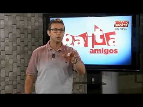 Baita Amigos - Neto apresentando a camisa do Manguaça FS PNM