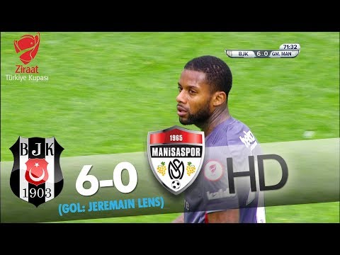 Beşiktaş: 6 - G. Medical Manisaspor: 0 | Gol: Jeremain Lens