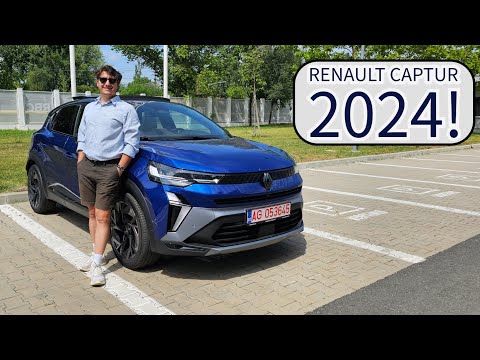 Renault Captur 2024 - SUV compact cu FACELIFT!