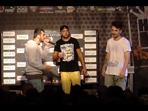 Arslantürk vs Şehinşah *YARI FİNAL* Hiphoplife Freestyle King 3 (2012) #FK3