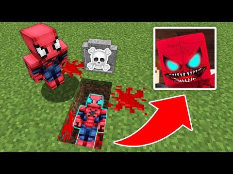 KÖTÜ ÖRÜMCEK ADAM'IN 10.000 YILLIK KORKUNÇ MEZARINI BULDUM! - Minecraft