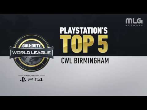 Top 5 Plays of CWL Birmingham Presented by PlayStation