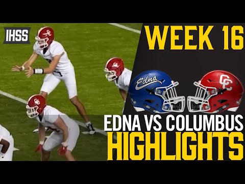 Columbus Dominates Edna to Reach 3A Div I Semifinals | Full Highlights