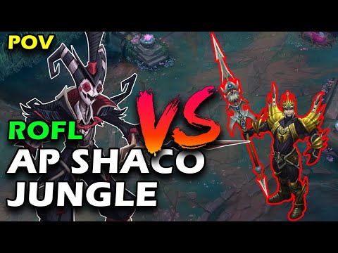 AP Shaco Jungle VS. Jarvan IV [ GIMMICKS ]