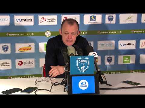 J25 : Chamois Niortais FC - ES Troyes AC, conférence de presse
