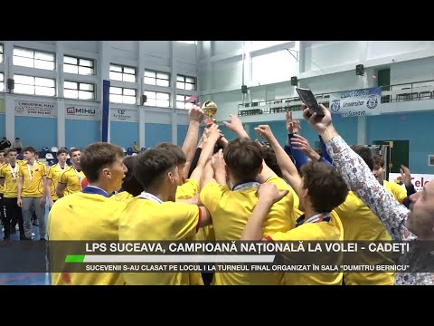 LPS Suceava, campioană națională la volei - Cadeți