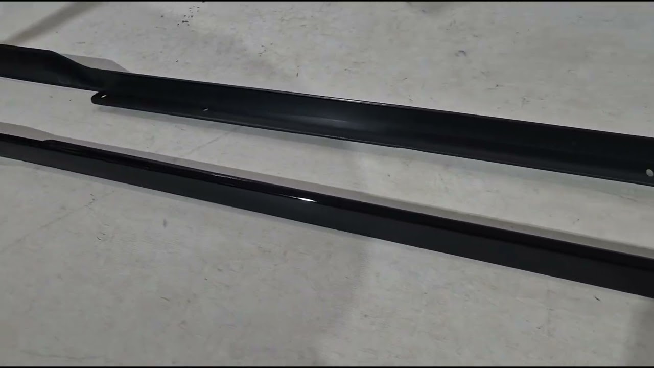BMW 7 Serie G70/G71 2022– Sideskirt extensions (voor M-Sport sideskirts) Video 1