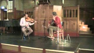 Oene van Geel and Christiaan  de Jong, flamenco inspired improvisation
